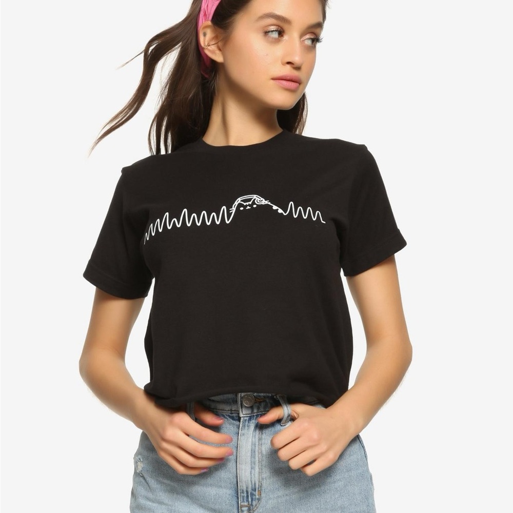 Pusheen Music DJ crop top Shirt